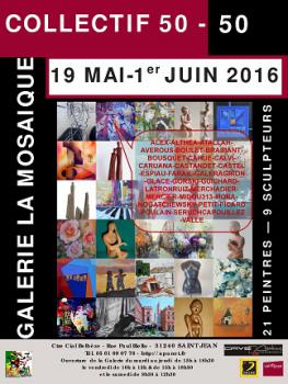 Galerie La Mosaïque - Saint Jean - Mai 2016