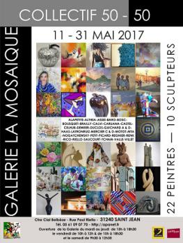Galerie La Mosaïque - Saint Jean - Mai 2017