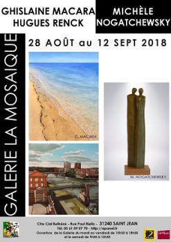 Galerie La Mosaïque - Saint Jean - Août/Septembre 2018